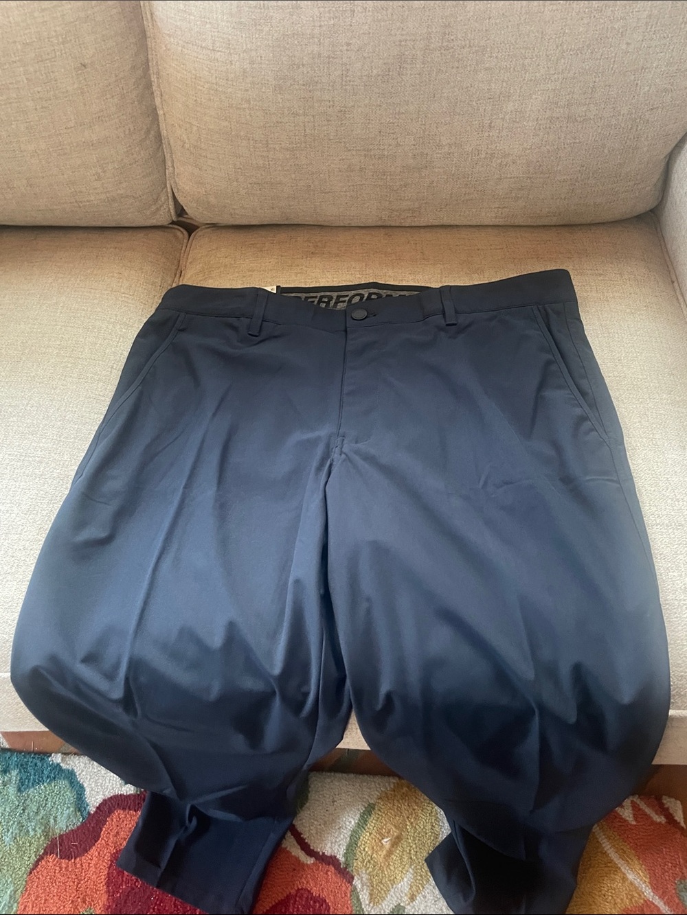 32 Degrees Black Performance Chinos